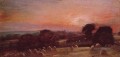 ein Hayfield bei OstBergholt romantische John Constable